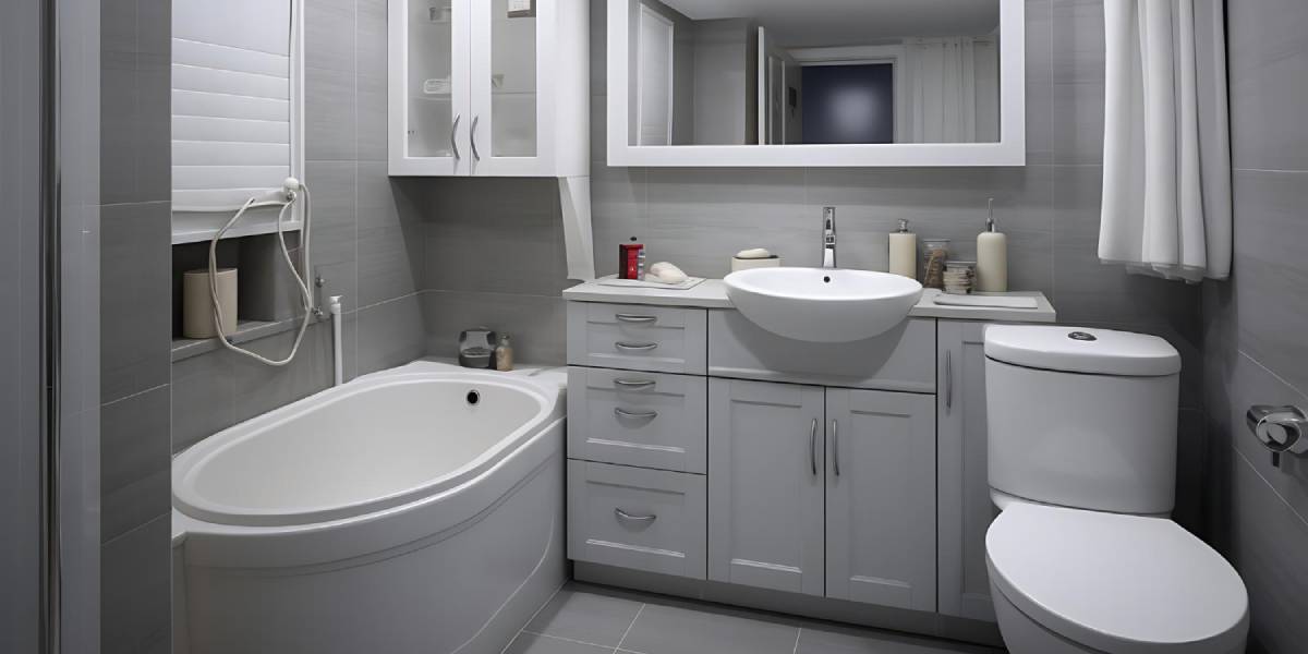 Sparkling Space - Small Bathroom Ideas